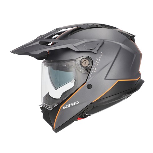 Casco Adventure Acerbis Attack Fibra ECE 22-06 | Canella Moto