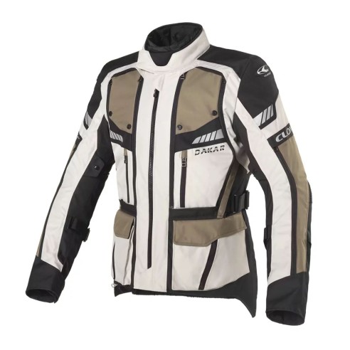 Clover Dakar 2 giacca moto adventure 4 stagioni | Canella Moto 2 WP - N/GR