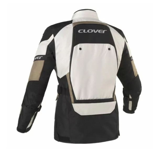 Clover Dakar 2 giacca moto adventure 4 stagioni | Canella Moto 2 WP - N/GR