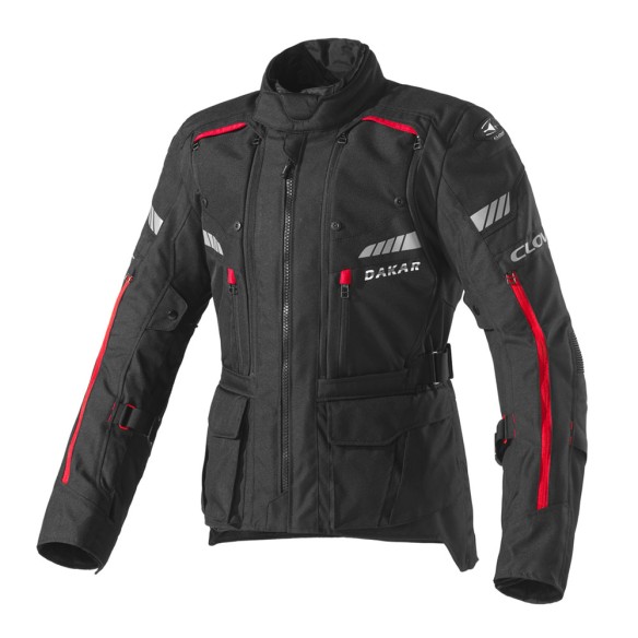 Clover Dakar 2 giacca moto adventure 4 stagioni | Canella Moto 2 WP - N/GR