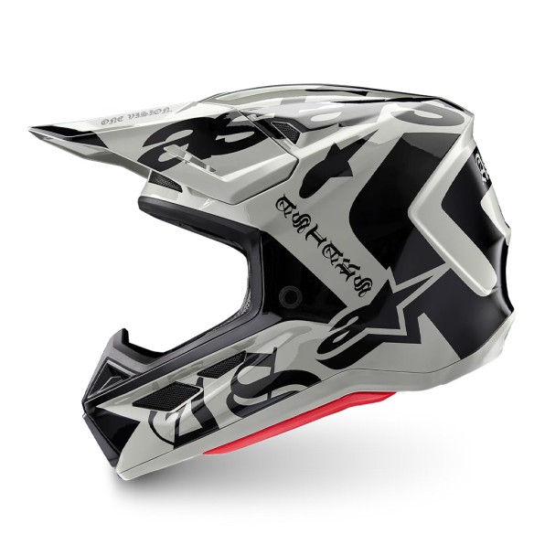 Casco Alpinestars S-M7 L.E. Wolf - Dust Dune/Black Gloss