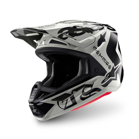Casco Alpinestars S-M7 L.E. Wolf - Dust Dune/Black Gloss