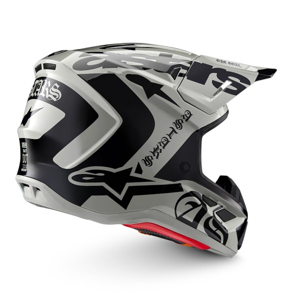 Casco Alpinestars S-M7 L.E. Wolf - Dust Dune/Black Gloss
