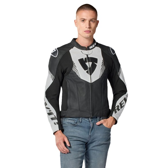 Giacca Moto Pelle REV’IT! Argon 3 – Protezioni CE | CanellaMoto.it