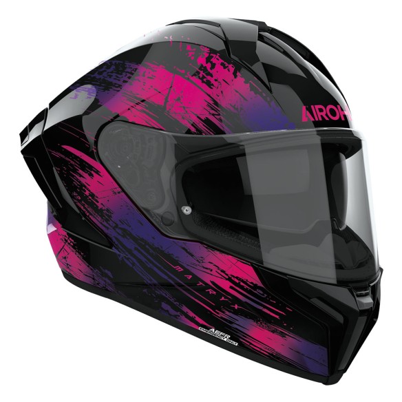 Casco Integrale Airoh Matryx Reflex Violet Gloss – Strada & Touring | CanellaMoto.it