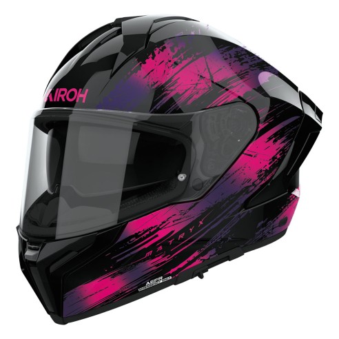 Casco Integrale Airoh Matryx Reflex Violet Gloss – Strada & Touring | CanellaMoto.it