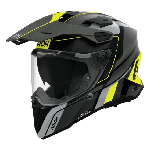 Casco Airoh Commander 2 Skip Yellow Matt – Adventure & Touring | CanellaMoto.it
