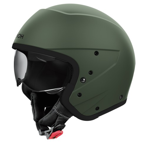 Casco Airoh J‑110 Color Military Green Matt – Modulabile 2‑in‑1 | CanellaMoto.it