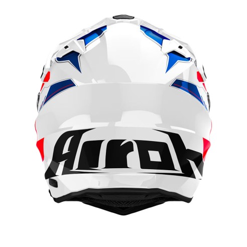 Casco Airoh Commander 2 Reveal Blue/Red Gloss – Adventure & Touring | CanellaMoto.it