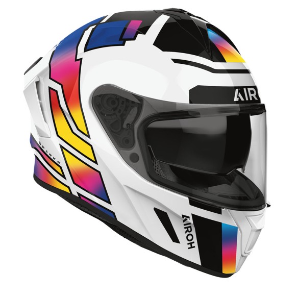 Casco Integrale Airoh Spark 2 Lively Rainbow Gloss – Touring | CanellaMoto.it