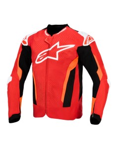 Giacca Moto Alpinestars T-GP Air Jacket – Mesh Ventilata Red Fluo | CanellaMoto.it