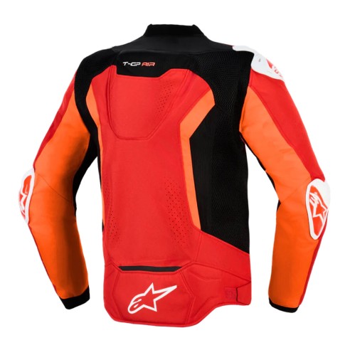Giacca Moto Alpinestars T-GP Air Jacket – Mesh Ventilata Red Fluo | CanellaMoto.it