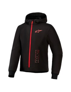 Felpa Alpinestars Radium Tech Hoodie Black/Red – Lifestyle Moto | CanellaMoto.it