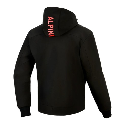 Felpa Alpinestars Radium Tech Hoodie Black/Red – Lifestyle Moto | CanellaMoto.it