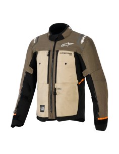 Giacca Moto Alpinestars Cusco Drystar Walnut/Aluminum/Black – Touring | CanellaMoto.it