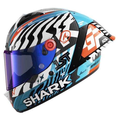 Casco Shark Aeron GP FIM 2 Speed-Fancy – Racing Carbon | CanellaMoto.it