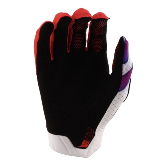 Guanti Motocross Troy Lee Designs Overspray White Violet