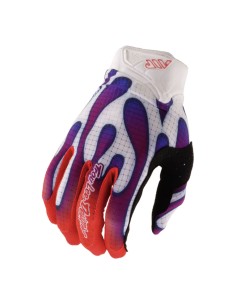 Guanti Motocross Troy Lee Designs Overspray White Violet
