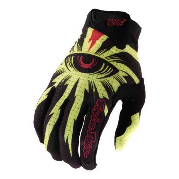 Guanti Motocross Troy Lee Designs Cyclops Black Flo Yellow
