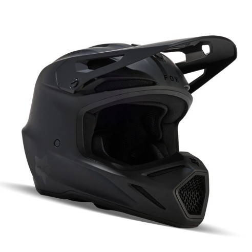 Fox Racing V3 Solid – Casco Motocross per Ragazzo | CanellaMoto