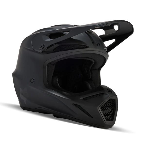 Fox Racing V3 Solid – Casco Motocross per Ragazzo | CanellaMoto