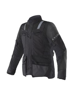 Giacca moto adventure Clover Outland 3 strati impermeabile da Canella Moto