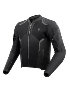 Giacca Moto Rebelhorn Jax Tessuto Impermeabile CE Livello 2