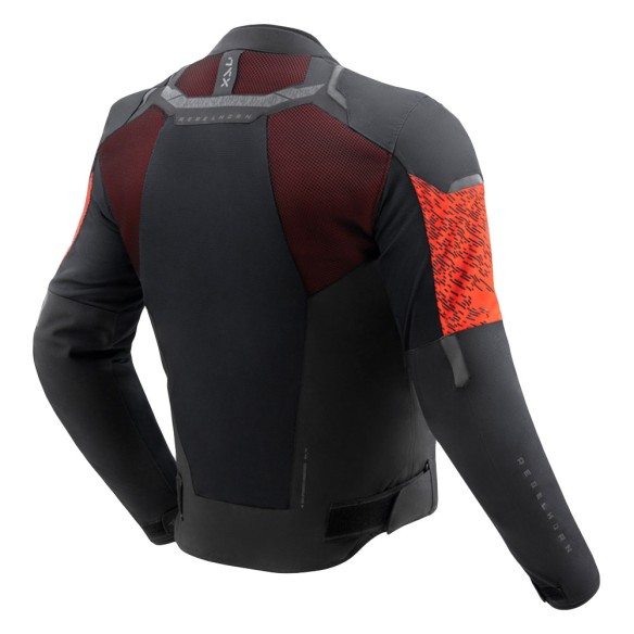 Giacca Moto Rebelhorn Jax Tessuto Impermeabile CE Livello 2
