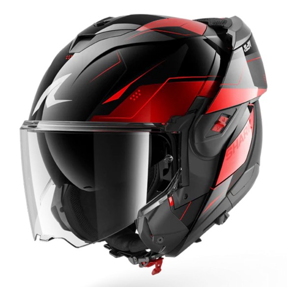 Casco Modulare Shark OXO Mekarium Flip Back ECE 22.06