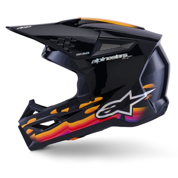 Casco Motocross Alpinestars SM3 Force OCD ECE 22.06