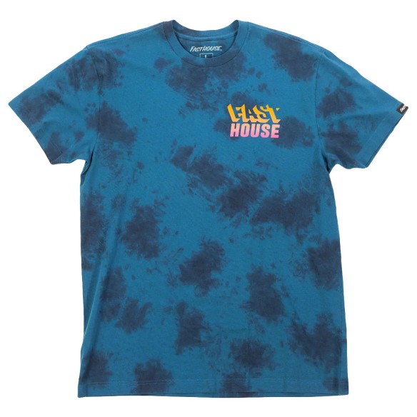 T-Shirt Fasthouse Cold Ones Indigo Crystal Wash