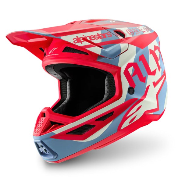 Casco Motocross Alpinestars S-M7 Beast Coast Limited Edition