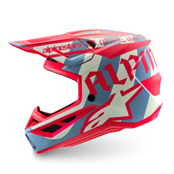 Casco Motocross Alpinestars S-M7 Beast Coast Limited Edition