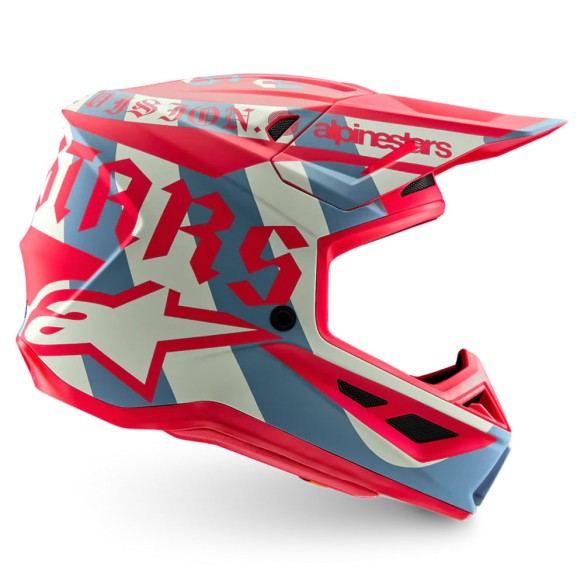 Casco Motocross Alpinestars S-M7 Beast Coast Limited Edition