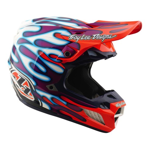 Casco Troy Lee SE5 Composite Overspray ECE 22.06 | Canella Moto