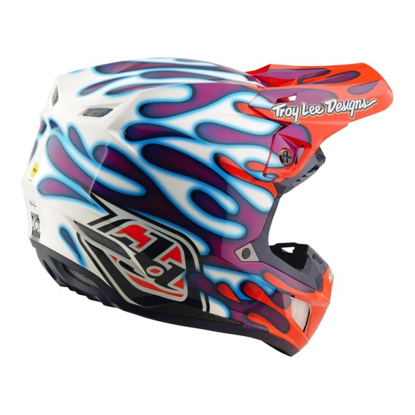 Casco Troy Lee SE5 Composite Overspray ECE 22.06 | Canella Moto