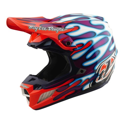 Casco Troy Lee SE5 Composite Overspray ECE 22.06 | Canella Moto
