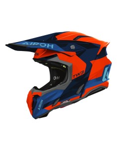 Casco Motocross Airoh Twist 3 Fancy Orange Matt | Canella Moto