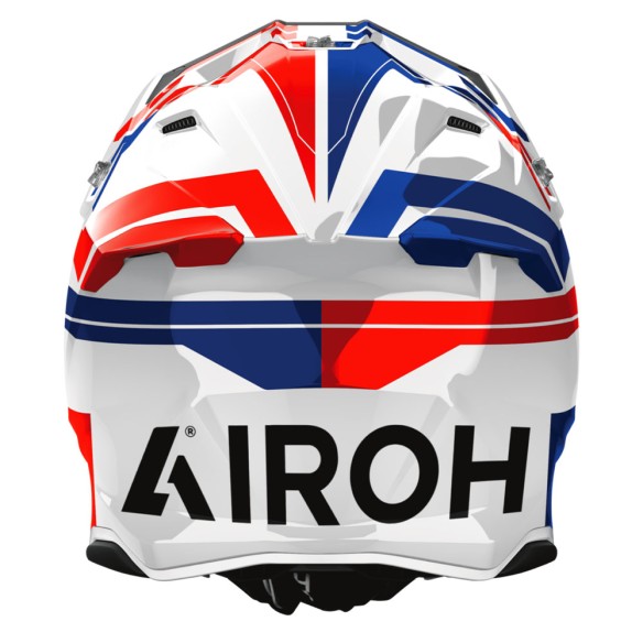 Casco Motocross Airoh Twist 3 Dynasty Red Blue Gloss | Canella Moto