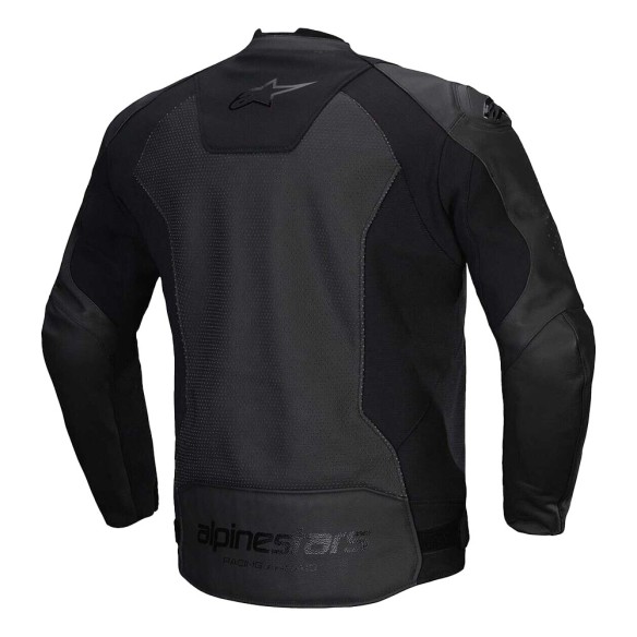 Giacca Moto Alpinestars Faster V3 Leather Black Black | Canella Moto