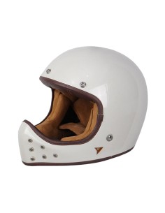 Casco By City Rock in Fibra da Canella Moto