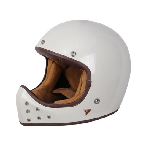 Casco By City Rock in Fibra da Canella Moto