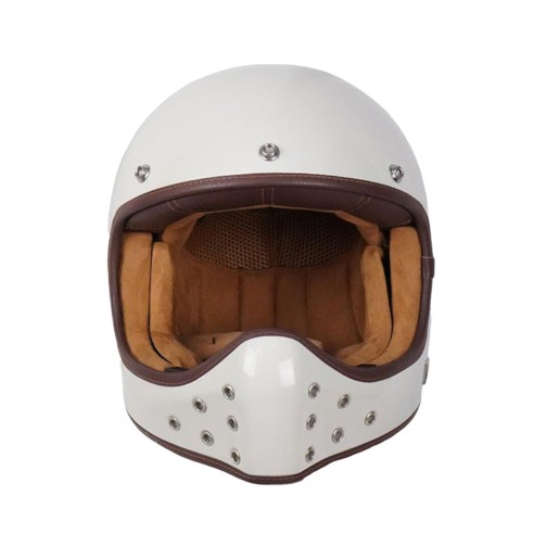 Casco By City Rock in Fibra da Canella Moto