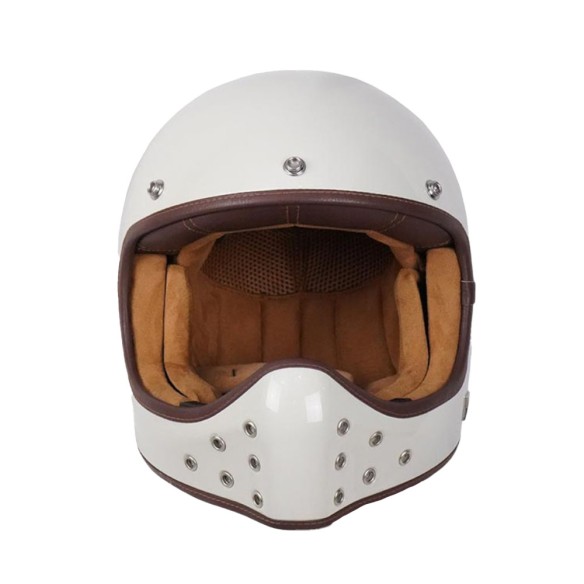 Casco By City Rock in Fibra da Canella Moto