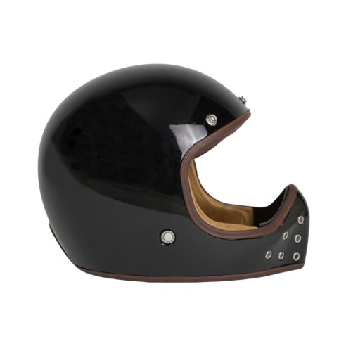 Casco By City Rock in Fibra da Canella Moto