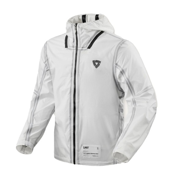 Giacca Antipioggia REV’IT! Barrier 2 H2O White | Canella Moto