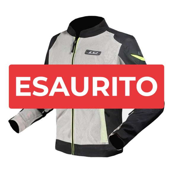 Giacca moto stradale Ls2 Airy Evo Lady - BlackGray/Yellow da Canella