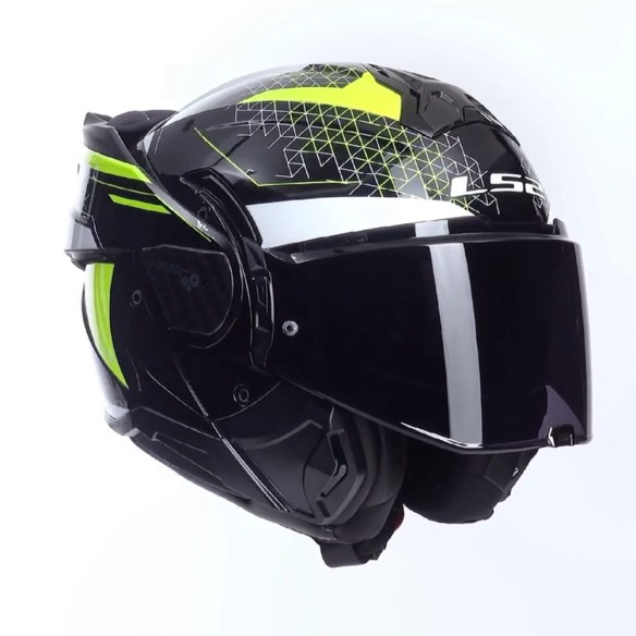 Casco modulare LS2 FF910 Advant II Triple da Canella Moto Abbigliamento