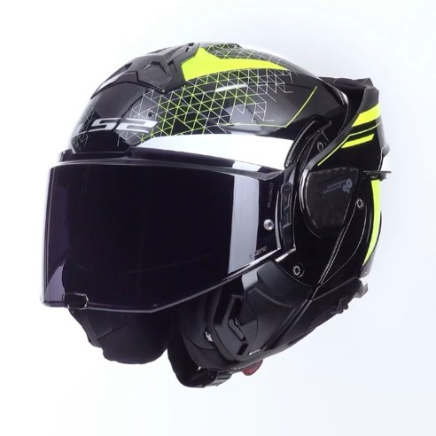 Casco modulare LS2 FF910 Advant II Triple da Canella Moto Abbigliamento
